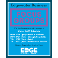 Edgewater Business Focus Group - Health & Wellness