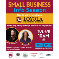 Small Business Infor Session with Loyola University