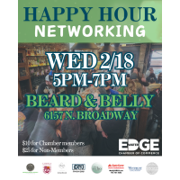 Happy Hour Networking with Edgewater Chamber @ Beard & Belly