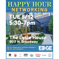 Happy Hour Networking with Edgewater Chamber @ The Lytle House