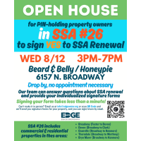 Open House for SSA Renewal @ Beard & Belly