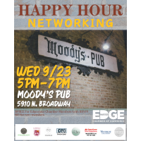 Happy Hour Networking with Edgewater Chamber @ Moody's Pub