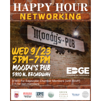 Happy Hour Networking with Edgewater Chamber @ Moody's Pub