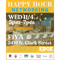 Happy Hour Networking with Edgewater Chamber @ Fiya