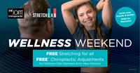 Wellness Weekend: FREE* Stretching & Chiropractic Adjustments!