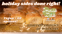 Limited Walk-in Thanksgiving Sides & Desserts Availabl