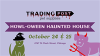 Howl-oween Haunted House at Trading Post Pet Supplies