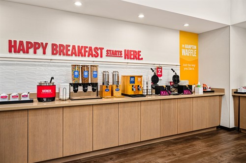 Breakfast Buffet Area