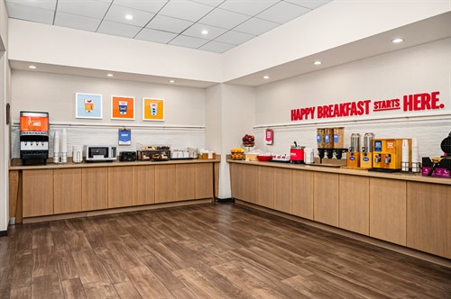 Breakfast Buffet Area