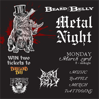 METAL NIGHT @ Beard & Belly