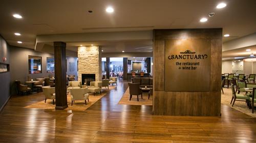 Newly remodeled Sanctuary Restaurant and Wine Bar Newly remodeled Sanctuary Restaurant and Wine Bar