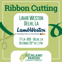Ribbon Cutting- Lamb Weston