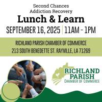 Lunch N Learn with Second Chances Recovery