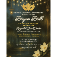 Bayou Ball presented by the Richland Revitalization Board