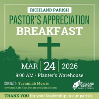 Pastor's Appreciation Breakfast