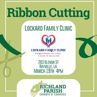 Ribbon Cutting- Lockard Family Clinic