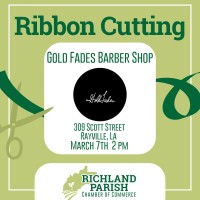 Ribbon Cutting- Gold Fades Barbershop