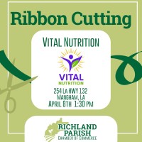 Ribbon Cutting- Vital Nutrition