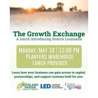 The Growth Exchange- Introducing SOURCE LOUISIANA in Richland
