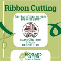 Ribbon Cutting- Dolly Parton's Imagination Library in Richland Parish