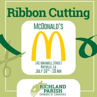 Ribbon Cutting- McDonald's