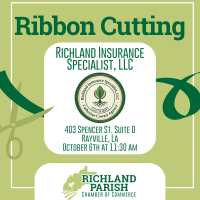 Ribbon Cutting- Richland Insurance Specialist