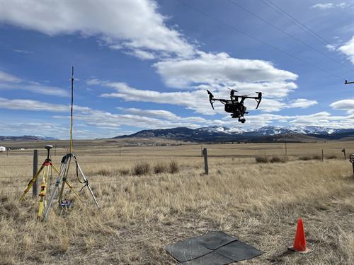 Drone survey for DNRC