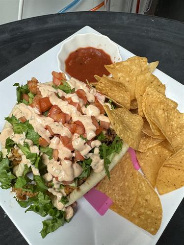 Tacos-Cajun Shrimp or Chicken