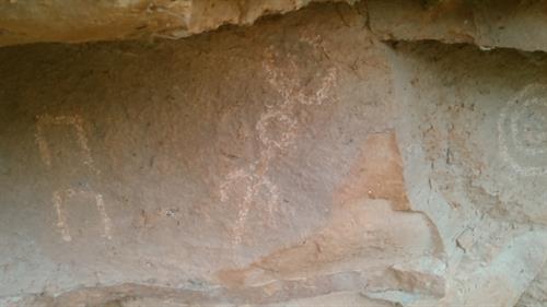 Petroglyph's on the Lower Shoshone