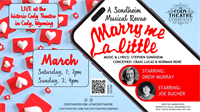 The Cody Theatre Company presents: "Marry Me A Little, A Sondheim Musical Revue"