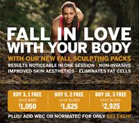 Fall in Love With Your Body with CryoEffect’s New Fall Sculpting Packs