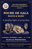 Noche de Gala : Boots & Bling | SJCEF School Fundraiser
