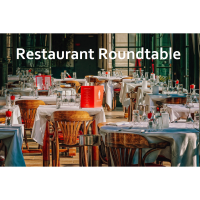 Restaurant Round Table - Zoom
