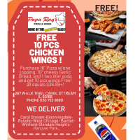 Papa Ray's Pizza & Wings - Carol Stream