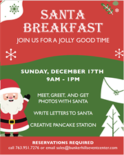 Breakfast with Santa and Bubbles- 10am-12PM CST, The Learning Experience  (Frankfort), December 16 2023