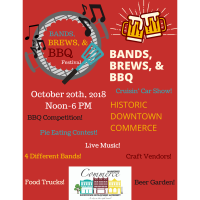 Bands, Brews & BBQ and Cruisin' Commerce