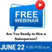 FREE Webinar- Are you ready to hire a salesperson?