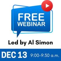 FREE Small Business Webinar- Led by Al Simon