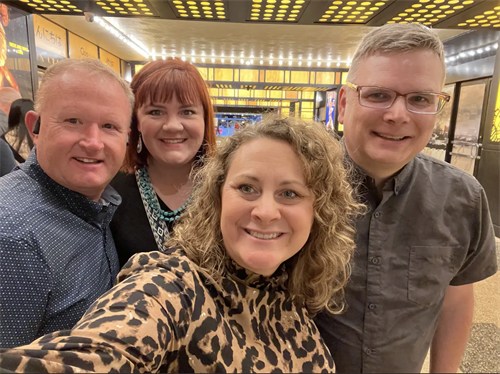 Amy & Stephen Walker and Team on a business retreat in New York September 2025