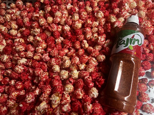 Watermellon Kettle Corn with Tajin  Ohhhh Sooo Good 