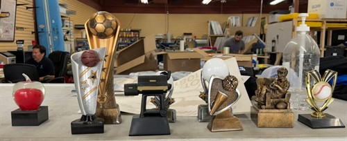 Trophies and awards.  Many more options available