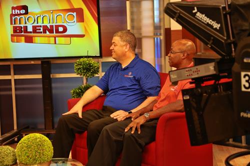 Stormie and Darrell on The Morning Blend