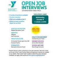 Open Job Interviews at the YMCA