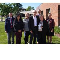 Governor Evers visits Mid-State for campus tour, K–12 updates
