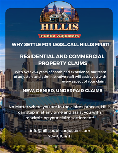 RESIDENTIAL AND COMMERCIAL PROPERTY CLAIMS