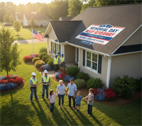 Memorial Day Free Roof Giveaway Honoring Local Veteran