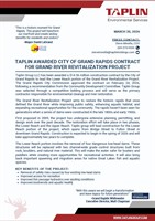 Taplin Group Awarded Grand River Revitalization Project