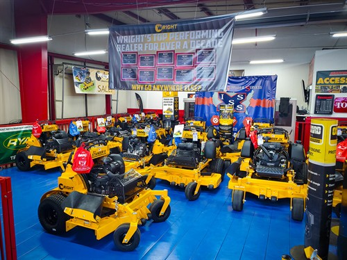 Wright Mowers Showroom