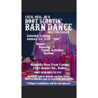 Community: Cecil Bell Jr's Boot Scootin' Barn Dance and Fundraiser