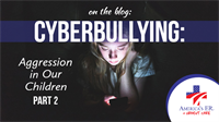 Cyberbullying: Aggression in Our Children (Part 2)